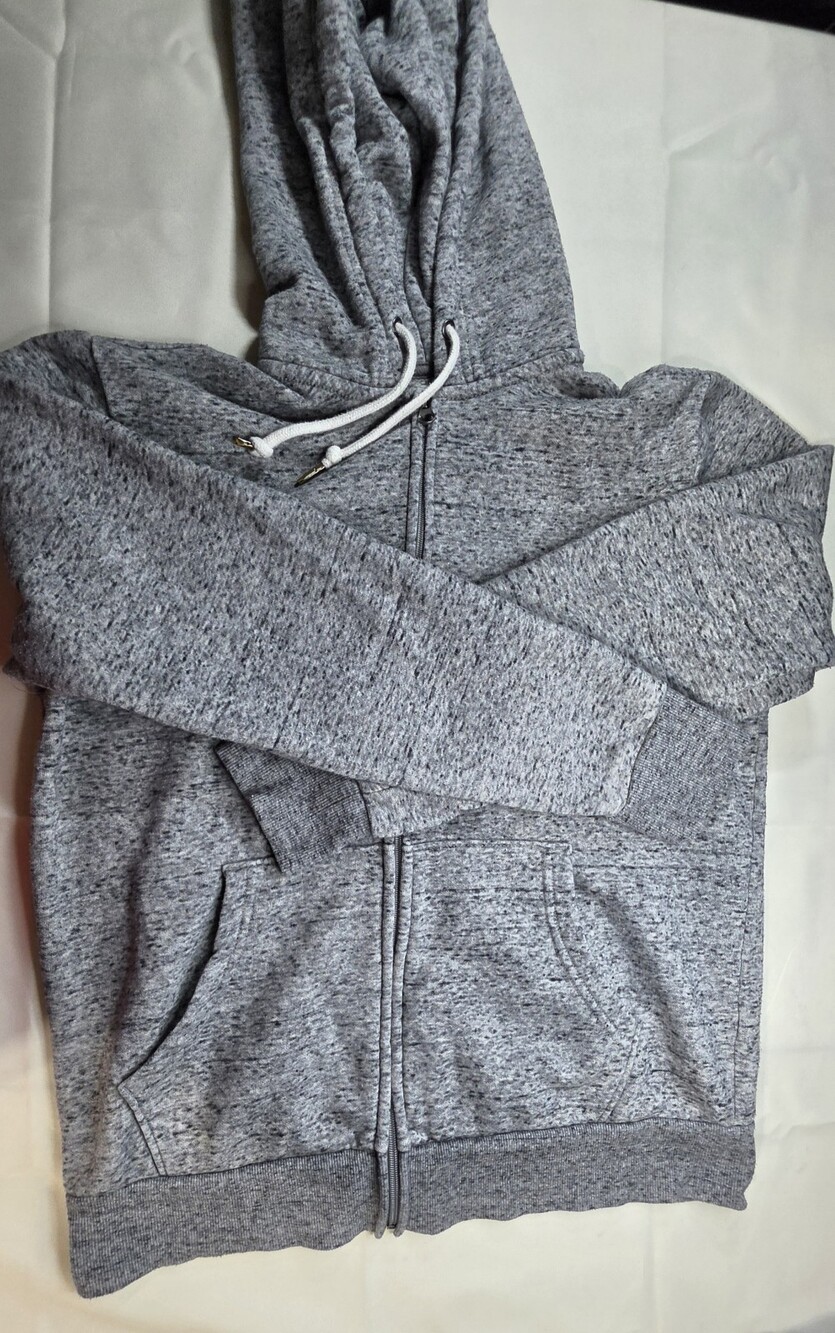 Old Navy Gray Full Zip Hoodie Size Small Sku 0387